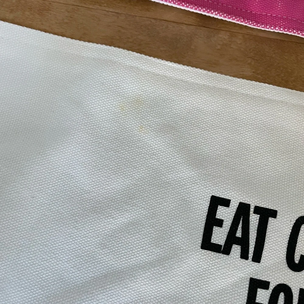 [Kate Spade] Chic Pink and White Placemat Set - Set of 4